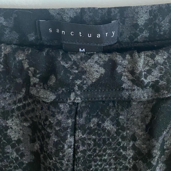 ANTHROPOLOGIE Sanctuary Snake Print Leggings - Picture 8 of 9